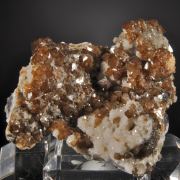 Scheelite on Quartz with Calcite, Cassiterite etc