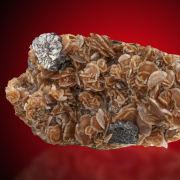 Bournonite  on Siderite