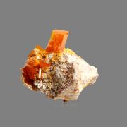 Wulfenite with Mimetite