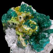 Dioptase, mimetite