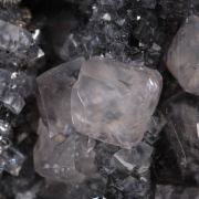Cobaltoan Smithsonite on Galena Stalactite