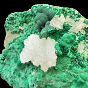 Cerussite, malachite 