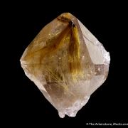Smoky Quartz with Rutile and Hematite inclusion