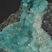 Hemimorphite with Malachite (classic old locale)