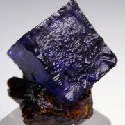 Fluorite on Sphalerite