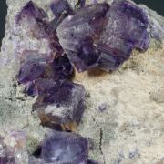 Fluorite with Quartz