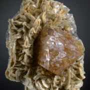 Scorodite with Pyrite