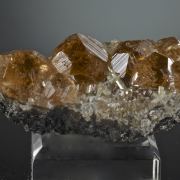 Grossular - gemmy crystals with minor Diopside