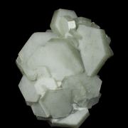 Calcite included by Hedenbergite