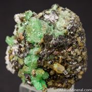 Tsavorite, Graphite, Calcite, Diopside, Pyrite