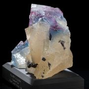 Gaskins Mine Fluorite w/ Galena & Calcite