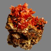 Crocoite with Pyromorphite