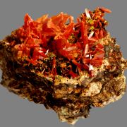 Crocoite with Pyromorphite