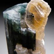 Topaz on Elbaite