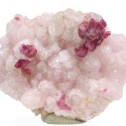 Roselite-beta, calcite var. cobaltoan