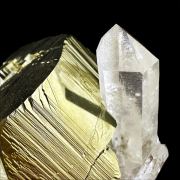 Pyrite, quartz SPRUCE USA