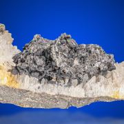 Hessite  on Quartz