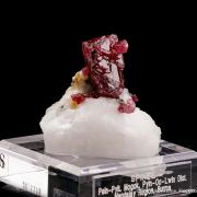 Spinel on marble