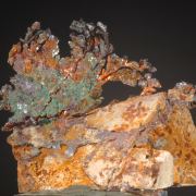Copper with Cuprite