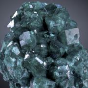 Dioptase with minor Calcite