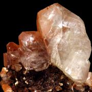 Calcite, hematite