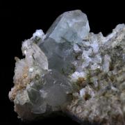 Quartz with Byssolite inclusions.