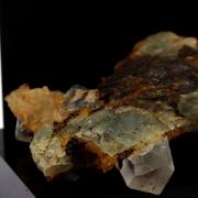 Fluorite + Quartz.