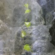 Celestine with Sulfur inclusions