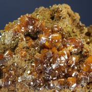 Wulfenite with Descloizite, Mottramite?