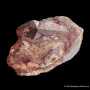 Hematite ps. Calcite (twinned)