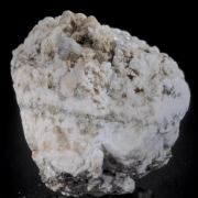 Phenakite on Feldspar, Muscovite with Fluorite
