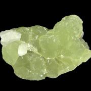 Prehnite finger cast after Anhydrite with Calcite