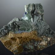 Malachite after Azurite - classic locality
