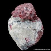 Eudialyte on Microcline