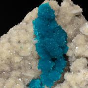Cavansite on Stilbite