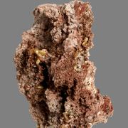 Crystallized Copper with Mimetite on Smithsonite.