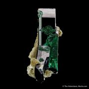 Azurite with Malachite and Cerussite