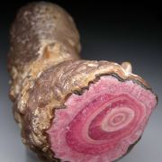Rhodochrosite stalactite