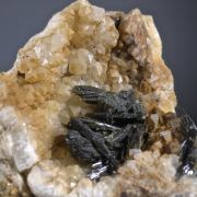 Olivenite on Quartz - classic Cornwall