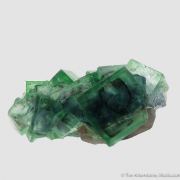 Fluorite (fluorescent) and Smoky Quartz