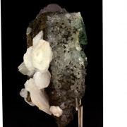 Calcite, Pyrite, Fluorite.