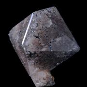 Quartz (Cumberland habit) with Hematite 
