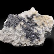 Nagyágite with Sylvanite and Quartz