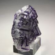 FLUORITE with PHANTOMS - border pattern
