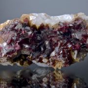 Roselite on Calcite