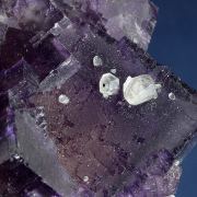 Fluorite with Calcite