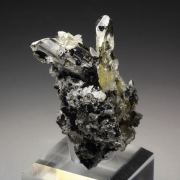gem ANGLESITE, GALENA