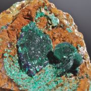 Malachite pseudo after Azurite