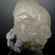 Apatite on Albite with Clinochlore