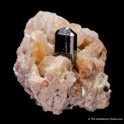 Rutile on Quartz